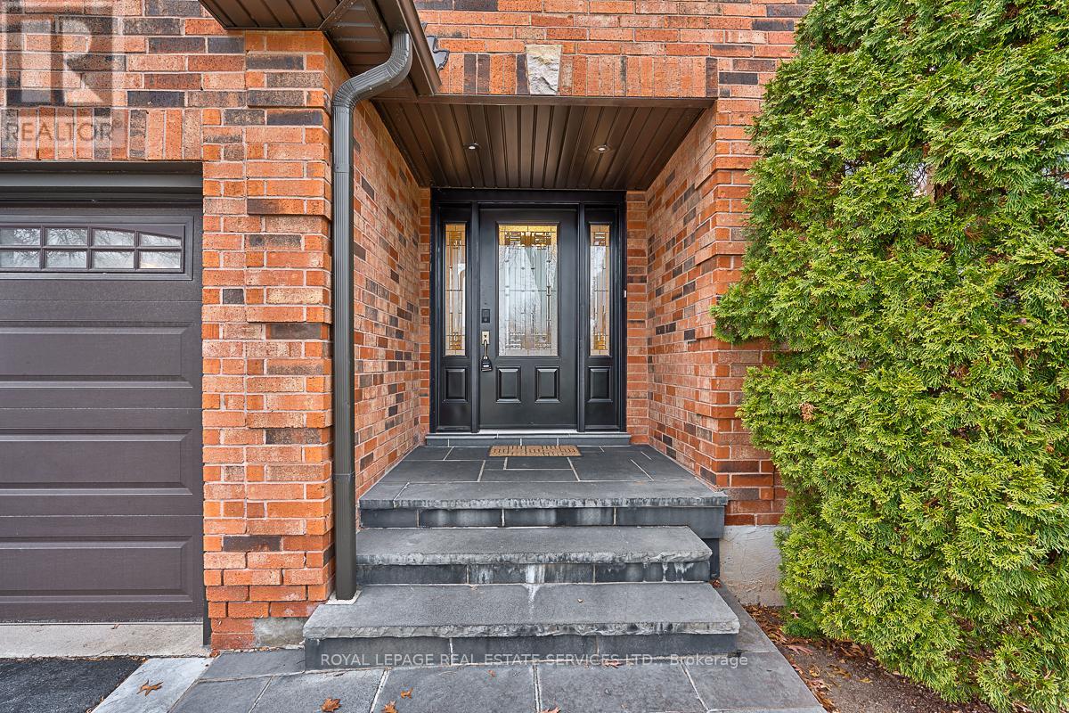Impressive Front Entrance Door with Sidelights!
