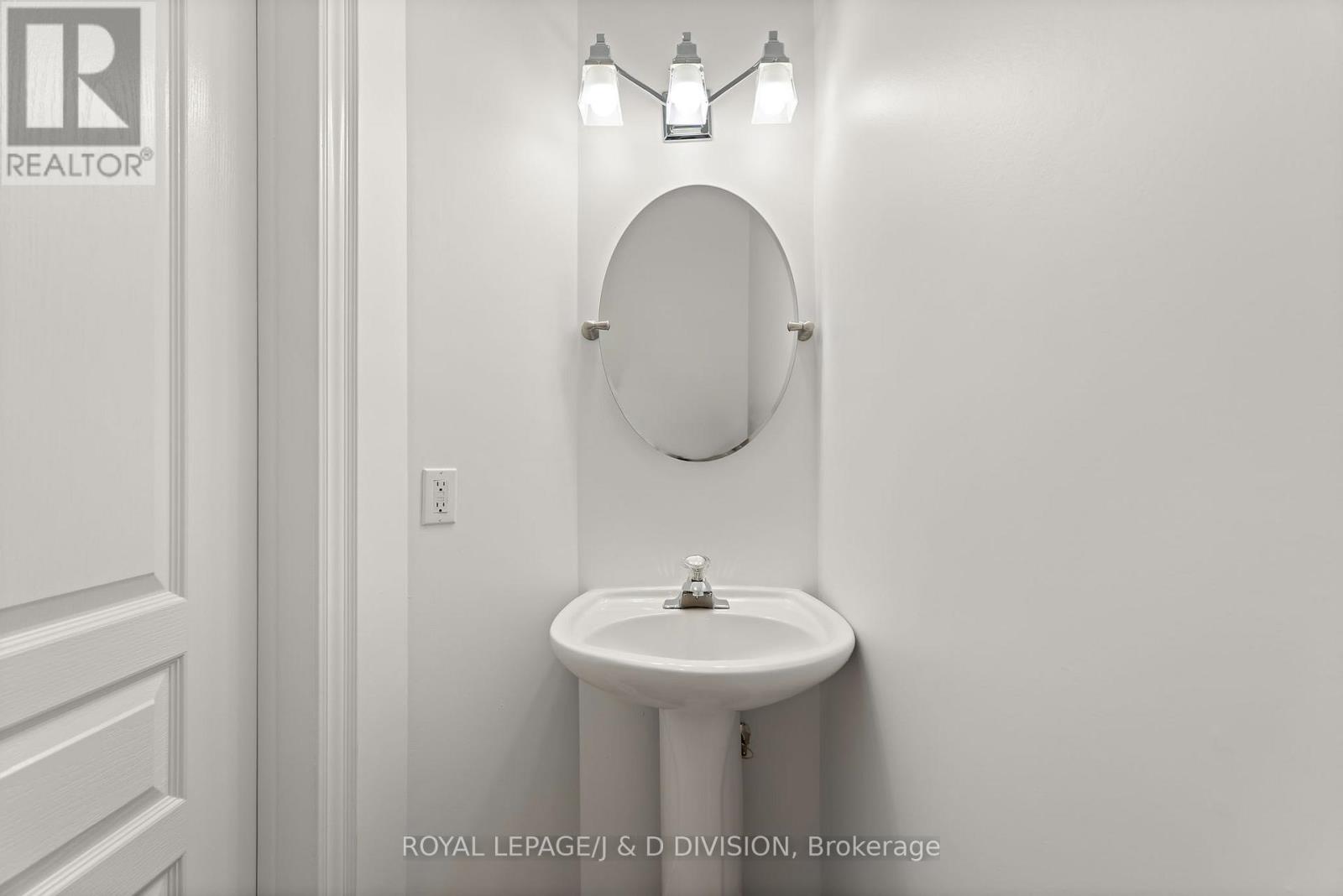 Powder Room on Main Floor