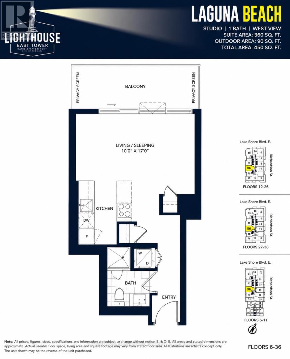 #3406 20 RICHARDSON STREET S - 34