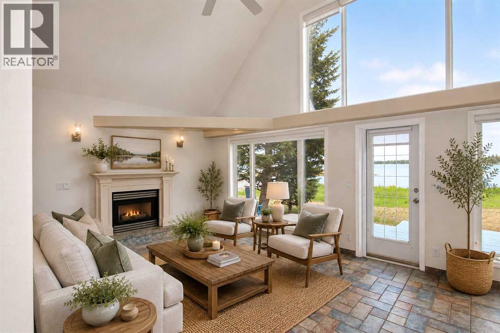 stagedliving area