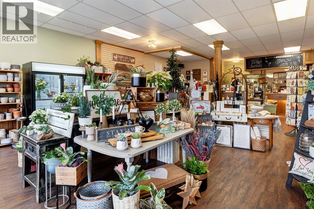 Interior Retail Space and Flower Cooler