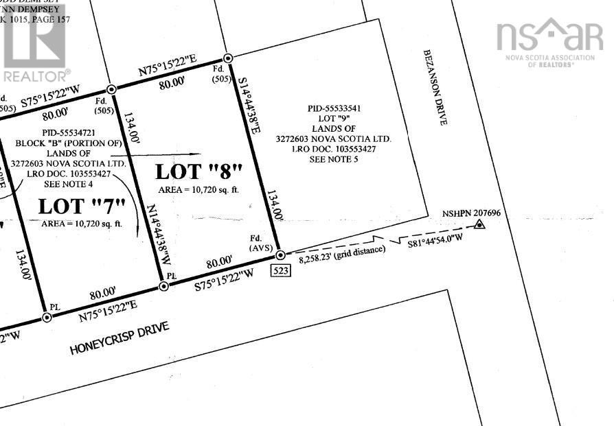 Property 2 of 2 of Lot 8 Honeycrisp Drive