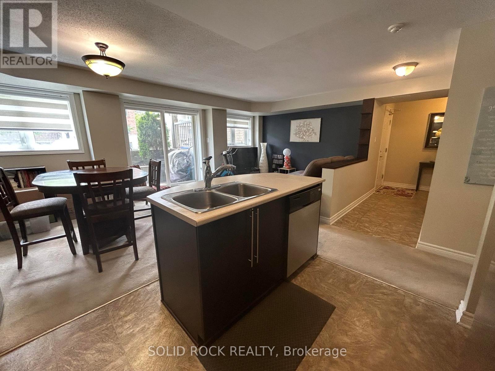 Open concept layout