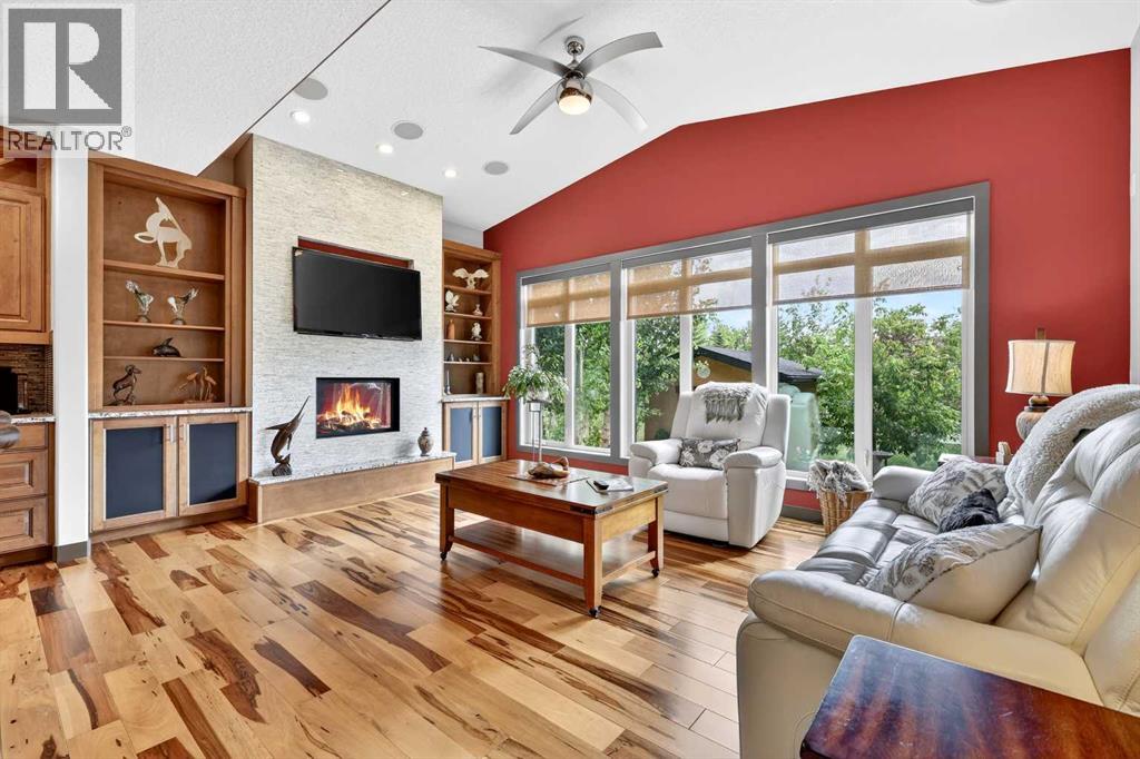 Vaulted Ceiling Living Room
