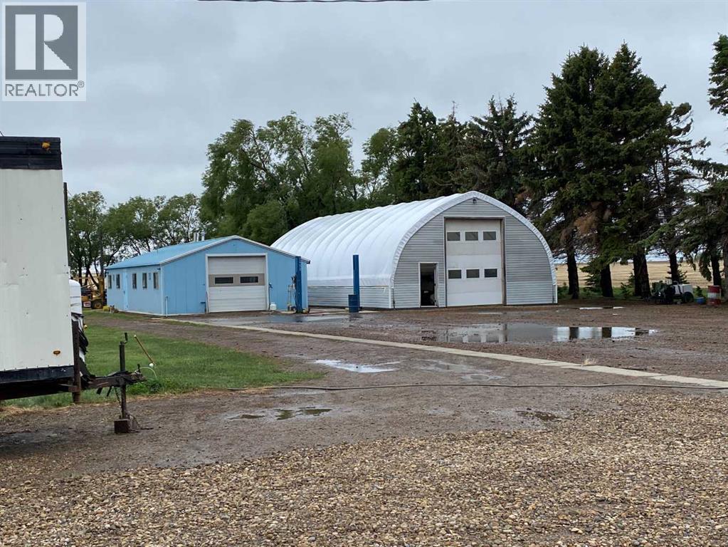 Mechanic shop with RV structure