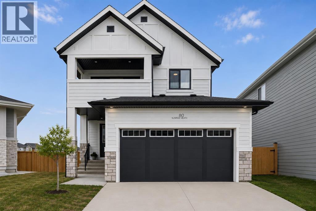 Welcome to 80 Sunrise Heath, this community offers the perfect blend of outdoor recreation and everyday convenience, where Cochrane living is at its finest