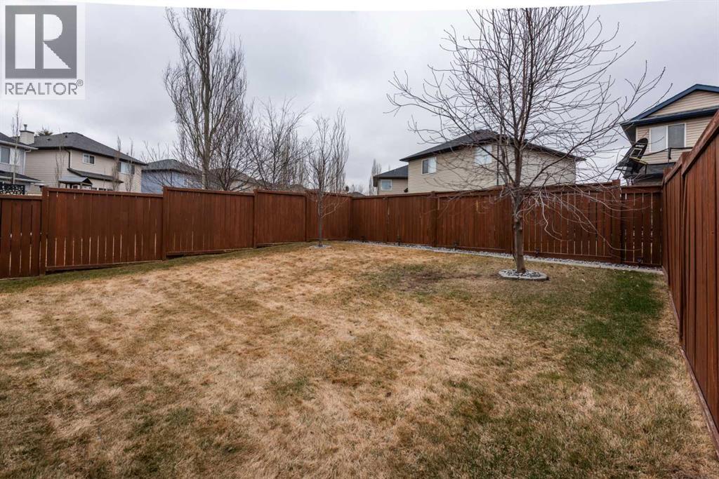 Low Maintenance backyard with underground sprinklers