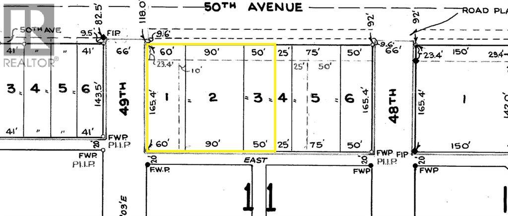 Lot Plan excerpt