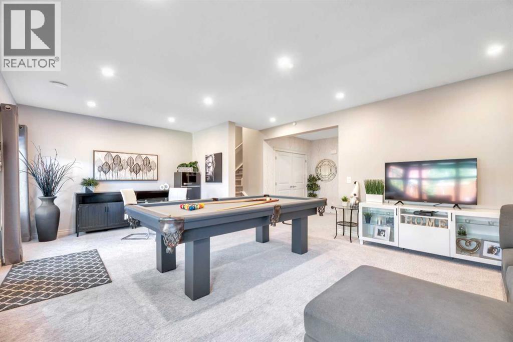 Lower level rec/family room