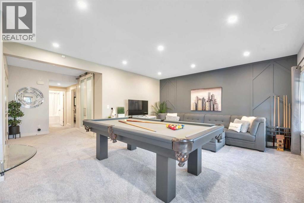 Lower level rec/family room