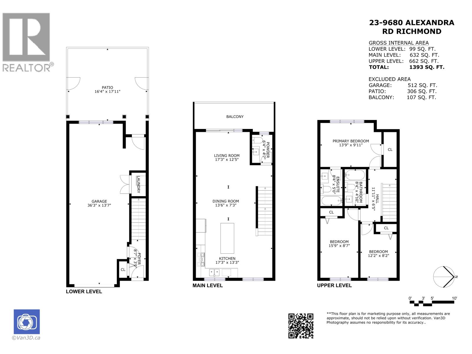 #23-9680 ALEXANDRA Road, Richmond