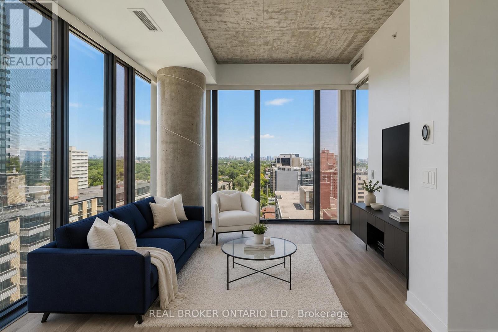 Living Room - Virtually staged