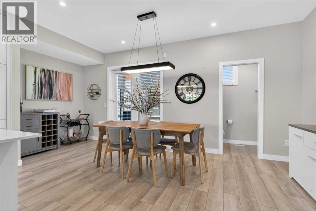 Dining area filled with natural light