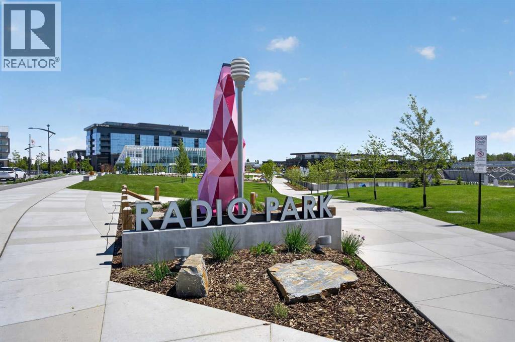 Radio Park is just steps from your front door