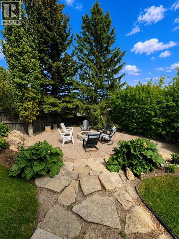 Backyard Firepit area
