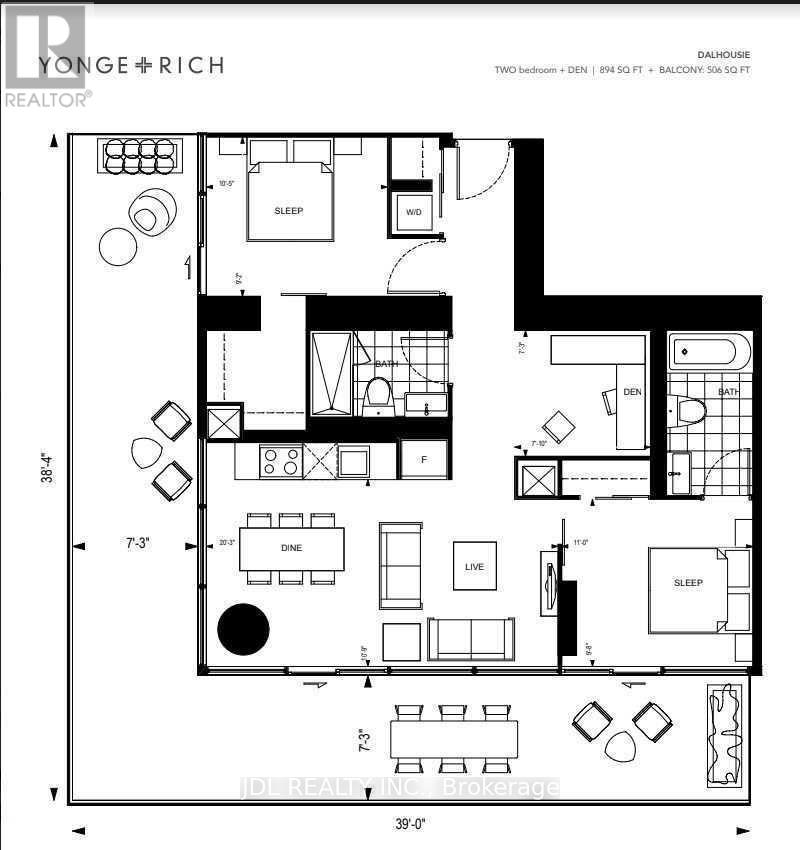 Listing photo of 1505 - 25 RICHMOND STREET E