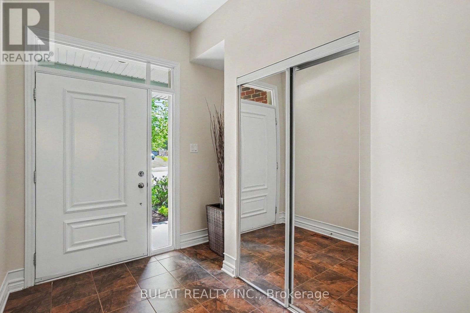 Wide front foyer