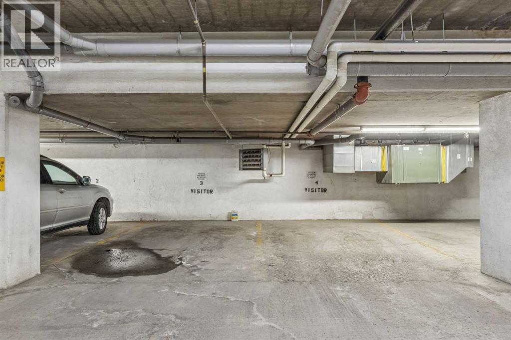Heated Underground Visitor Parking Stalls