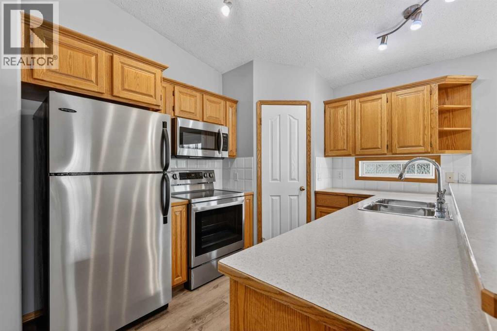 Spacious kitchen with ample storage and natural light
