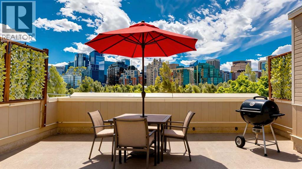 Virtually staged patio space