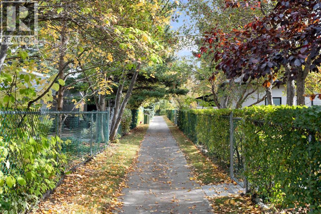 Pathway Directly behind Property