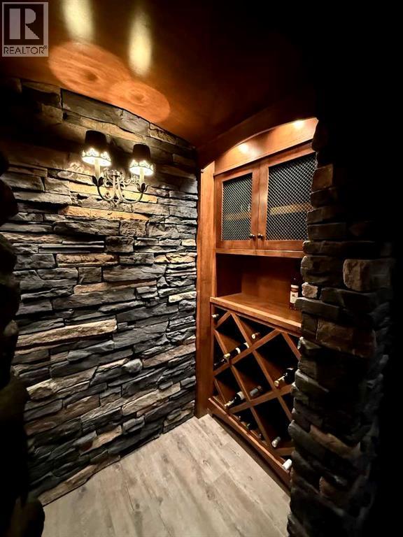 Cozy wine room nook