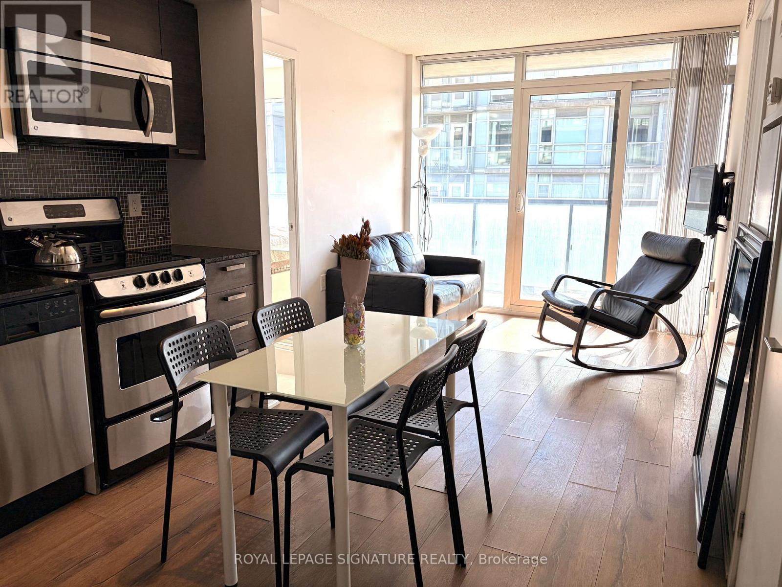 Kitchen and Living Room