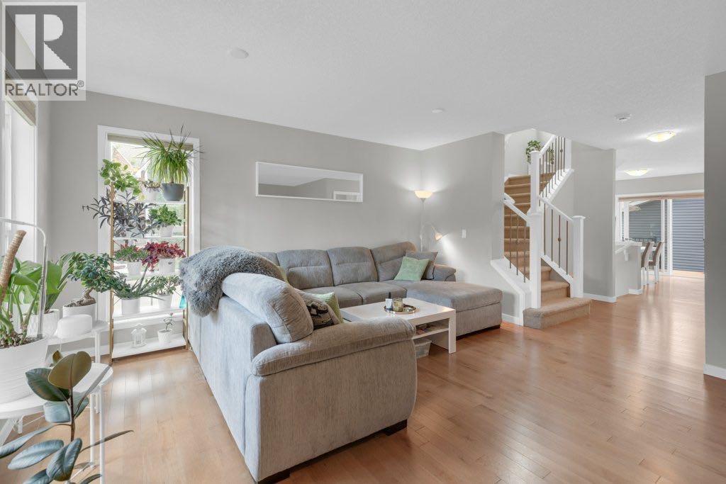 Bright Living Room with Hardwood Floor