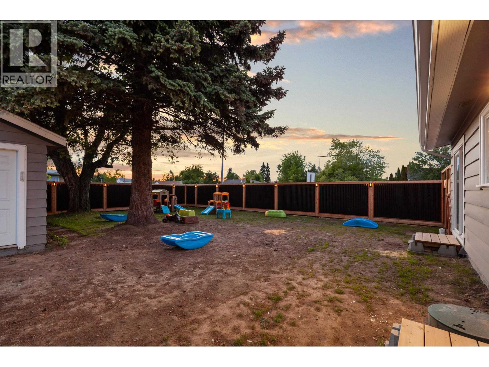Backyard of 1511 ALWARD STREET · Prince George, BC