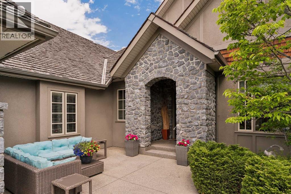 Welcoming front patio