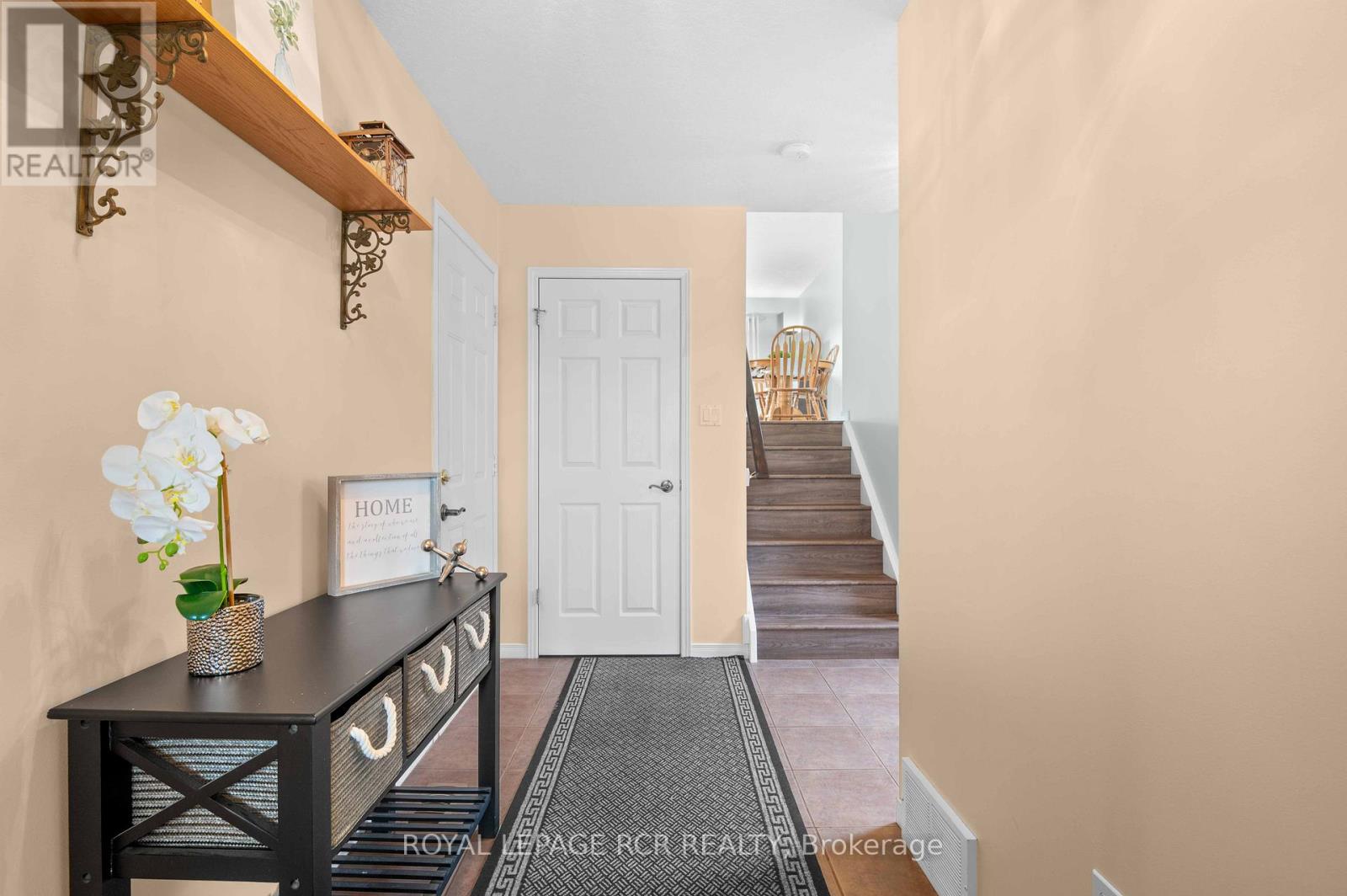 Front foyer with access to the garage