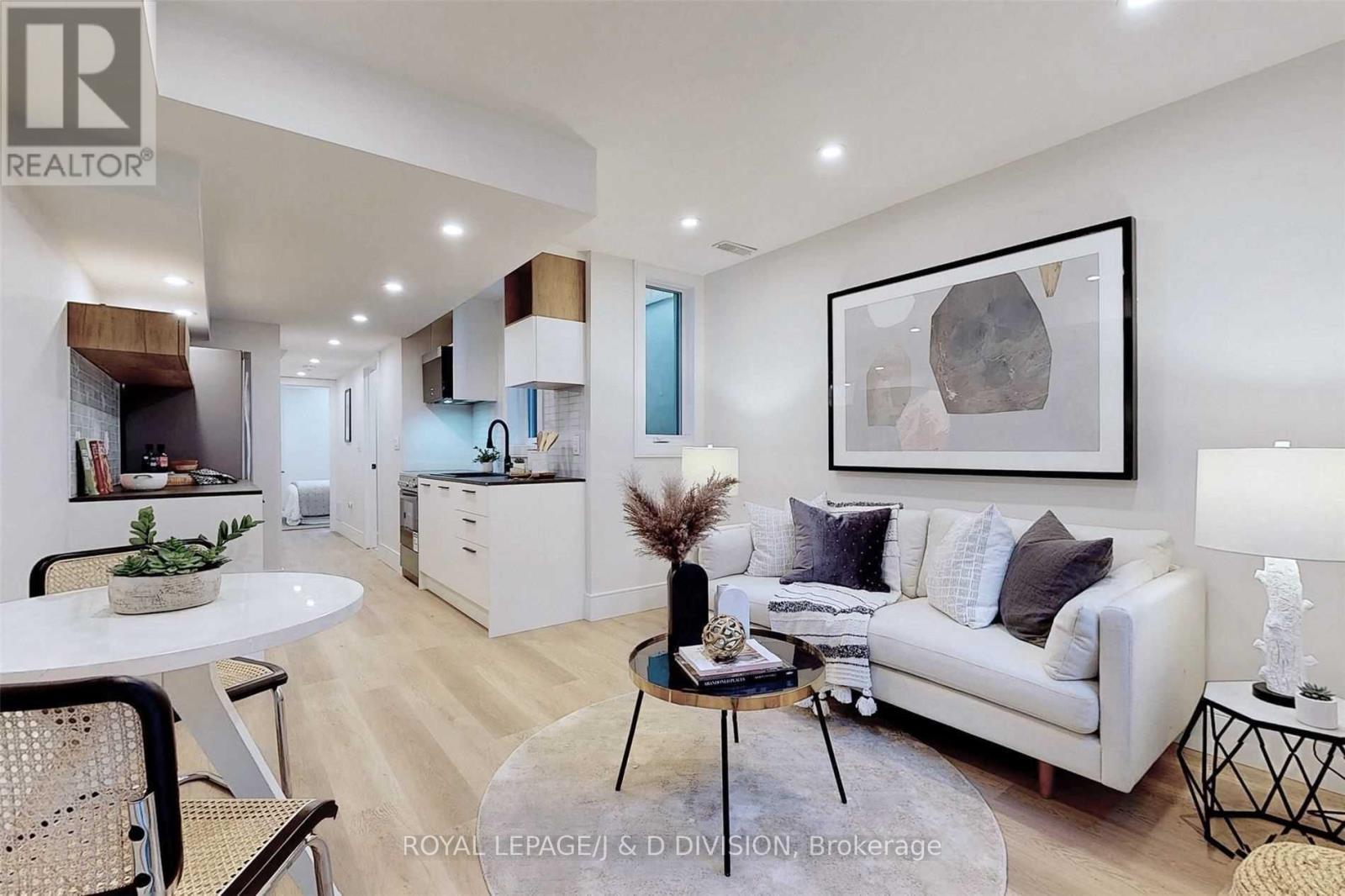 Open Concept Living / Dining / Kitchen