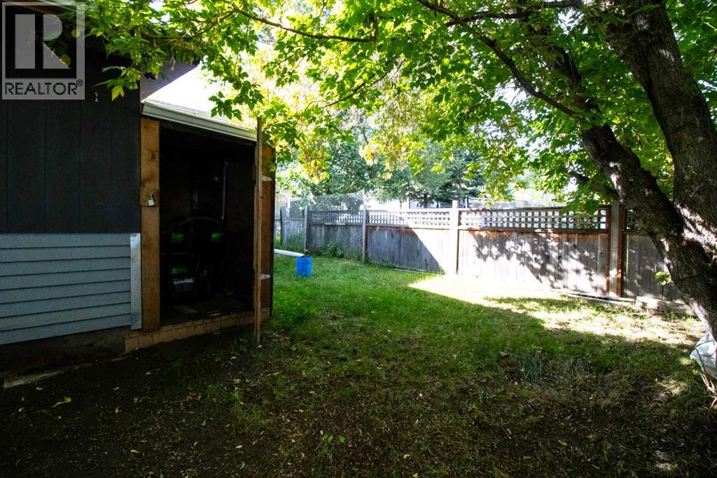 Yard - storage shed built in