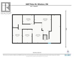 Bedroom - 3497 Peter Street, Windsor, ON N9C1J4 Photo 9