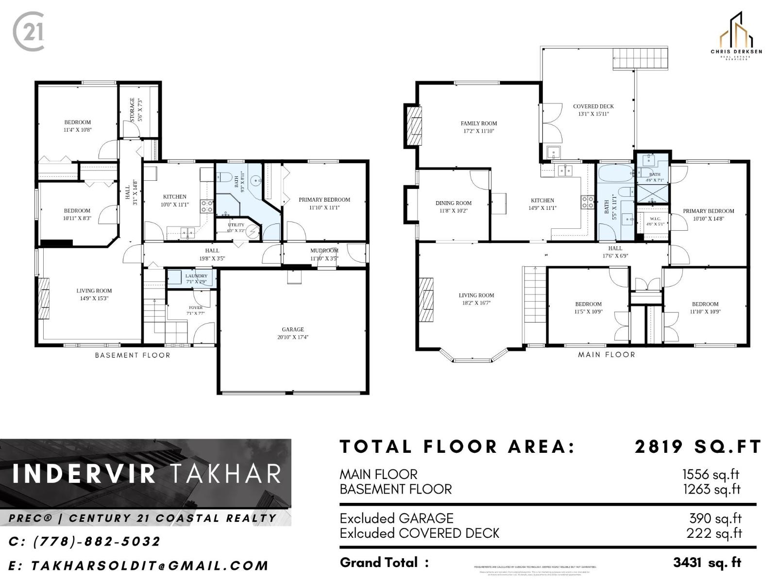 6 Bed, 3 Bath House for Sale in Surrey – 18238 58B AVENUE, Surrey – MLS# R3133679 - Image 36