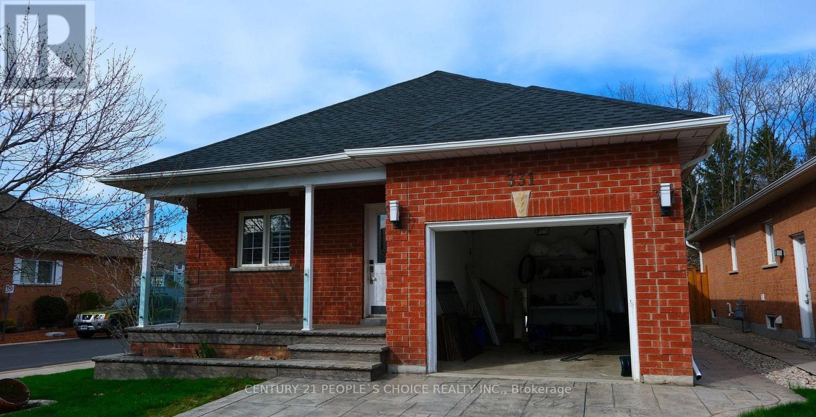 Front View-Garage