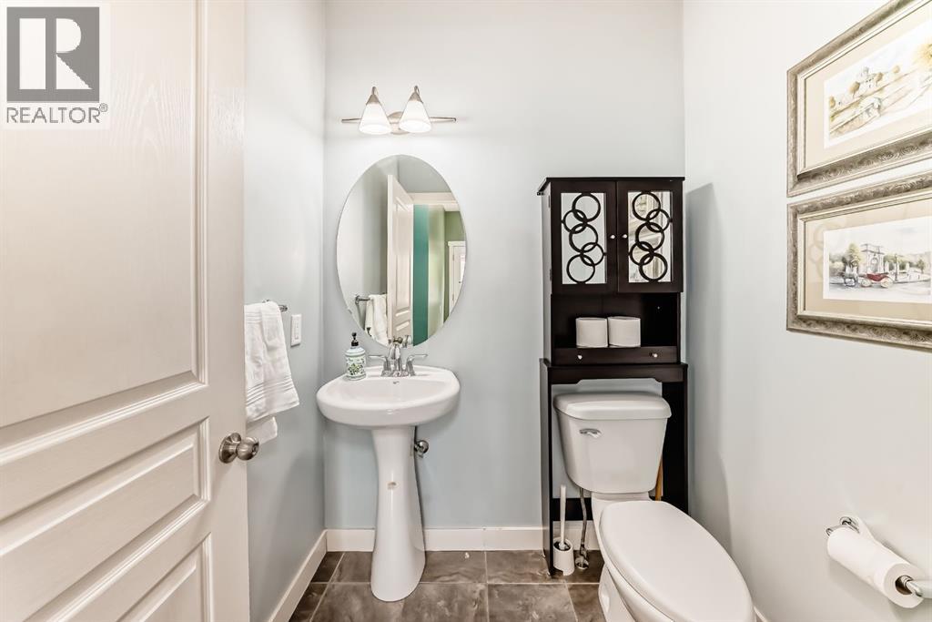 Main floor half bath