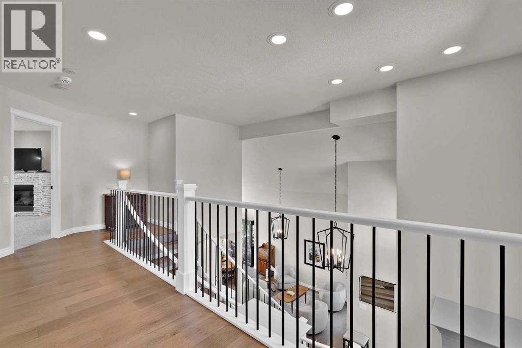 Upper level is open to down below