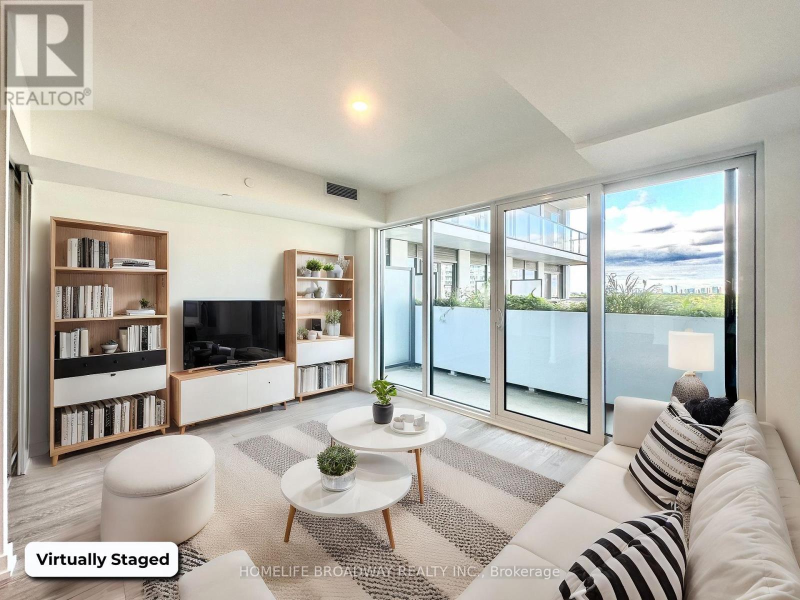 Virtually Staged Living Room