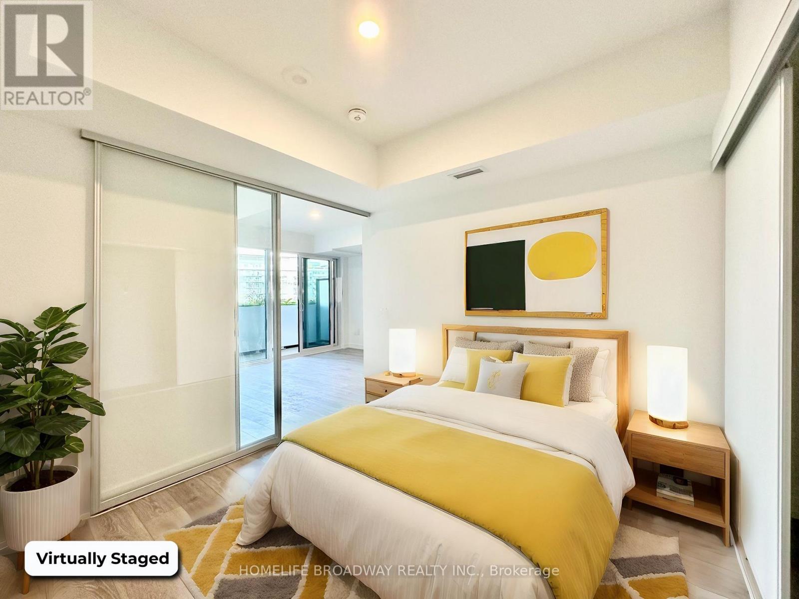 Virtually Staged Bedroom