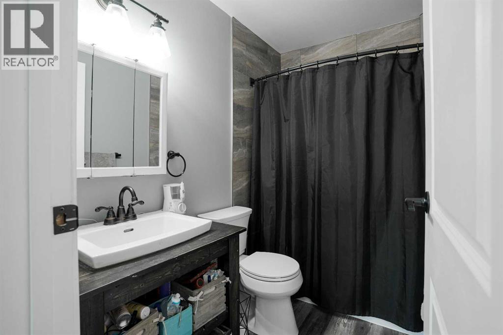 Renovaged bathroom with Tile bath/shower combo