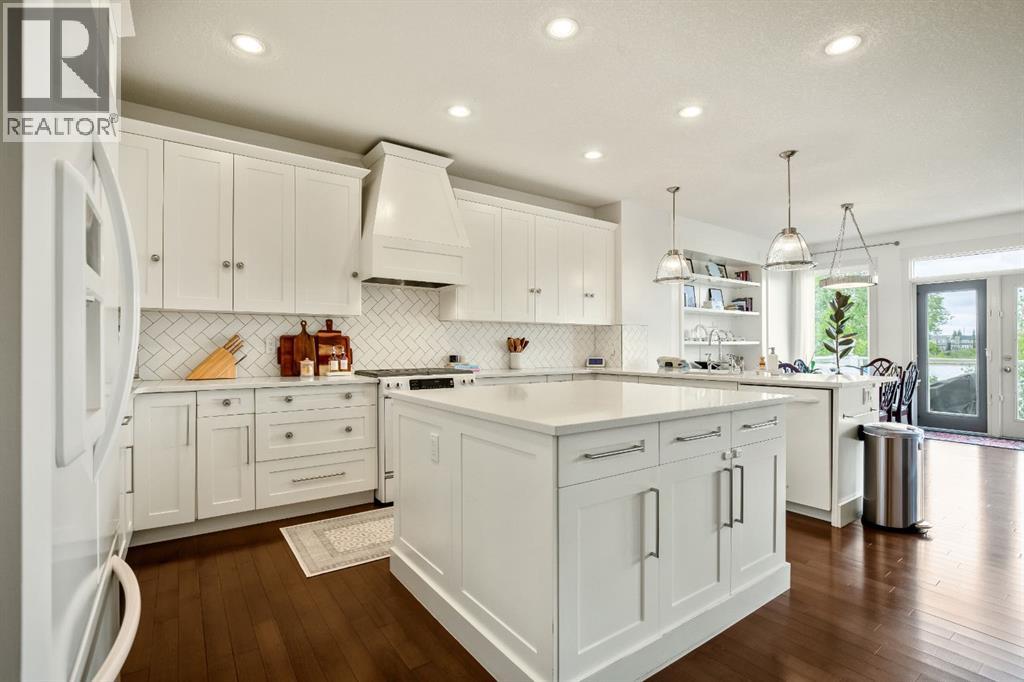 Chef's Kitchen with Timeless White Cabinetry