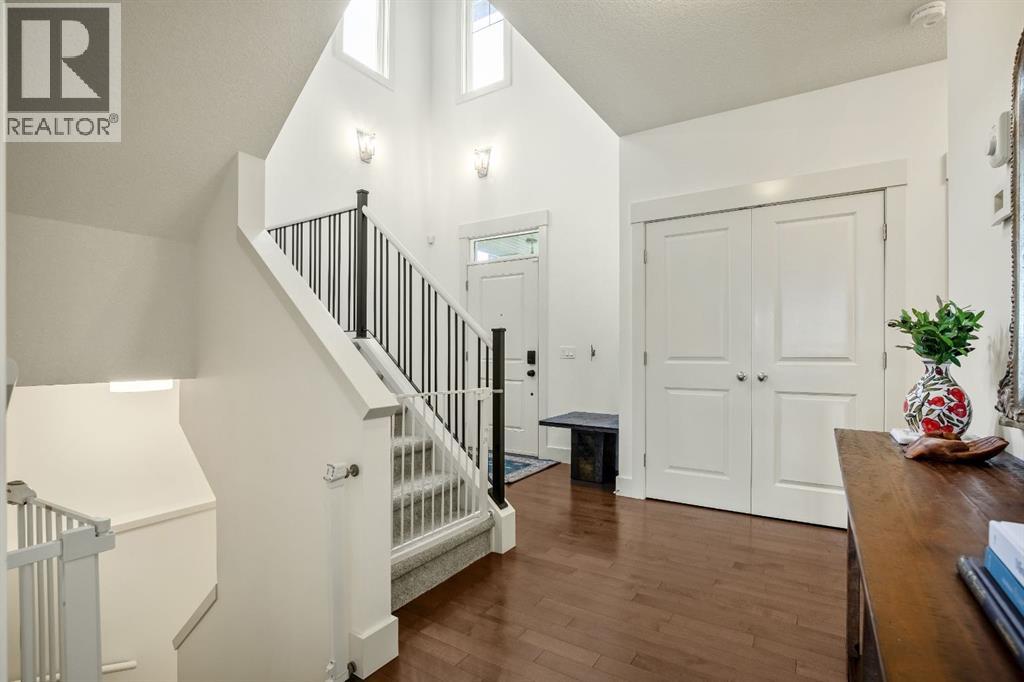 Grand Two-Storey Foyer with Soaring Ceilings