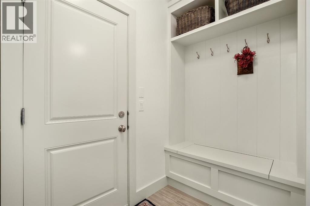 Custom Mudroom with Built-In Bench and Storage