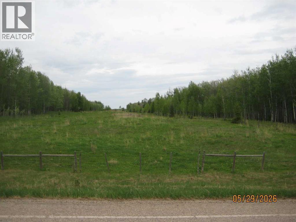 View along the east boundary taken from the SE corner of the quarter