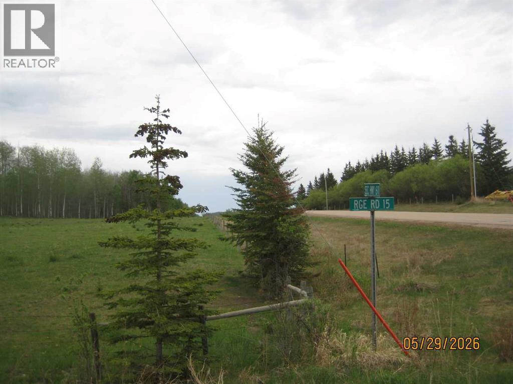 View looking east along the south boundary taken from the SW corner of the quarter