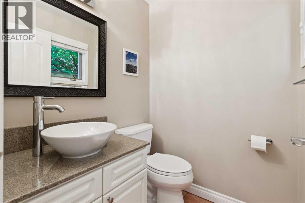 Main floor powder room