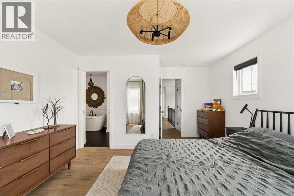 Primary suite with access to the private ensuite