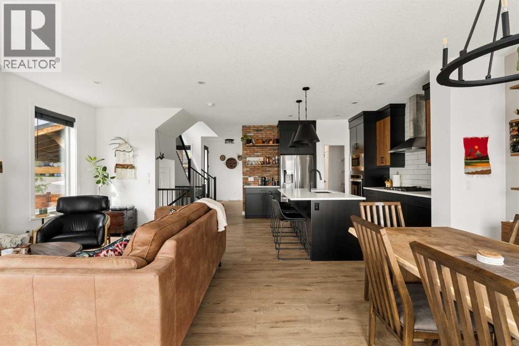 Open concept design provides the perfect space for hosting