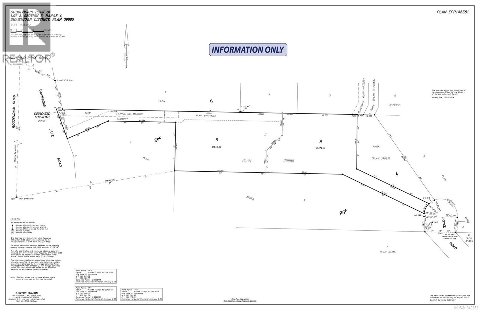 LOT A Royce Rd, Shawnigan Lake